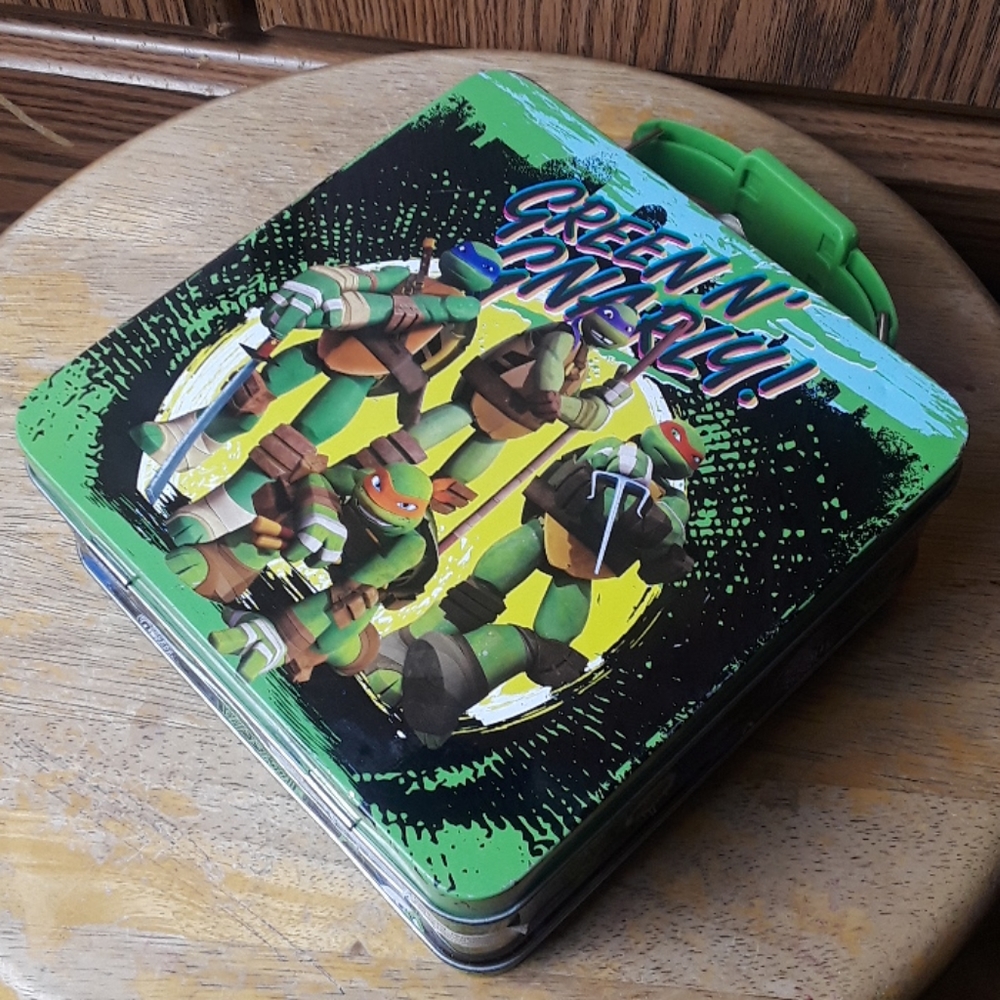 Teenage Mutant Ninja Turtles GreenTin Box 2015 - Picture 14 of 16